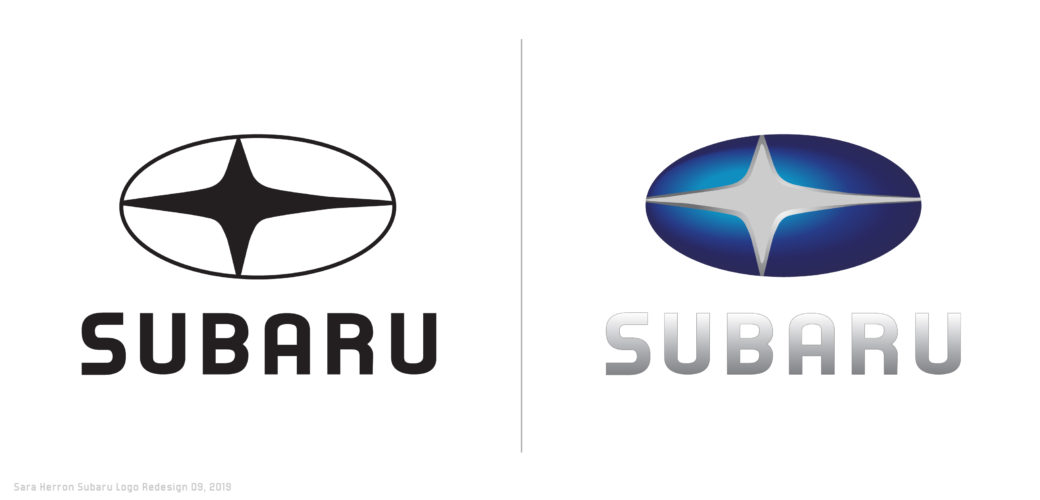 Subaru logo redesign